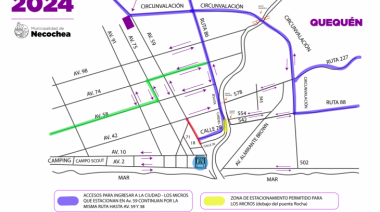 Recital de La Renga: información de accesos a la ciudad, lugares de circulación y estacionamiento
