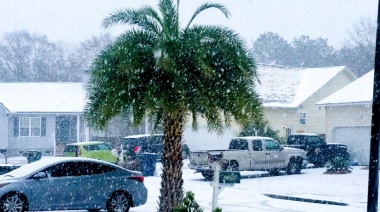 Nevada histórica en Florida: la ola de frío polar sorprende al estado soleado