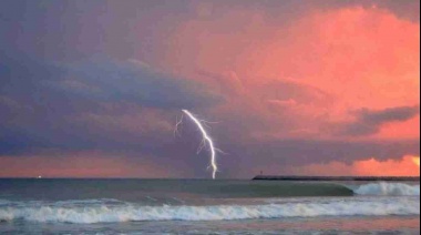Alerta amarilla en Necochea: posibles tormentas fuertes este lunes