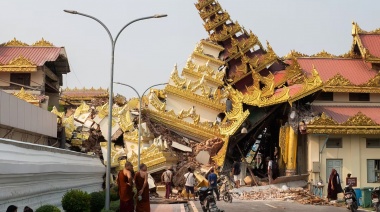 Terremoto en el sudeste asiático: confirman que hay más de 1600 muertos y 3408 heridos en Myanmar