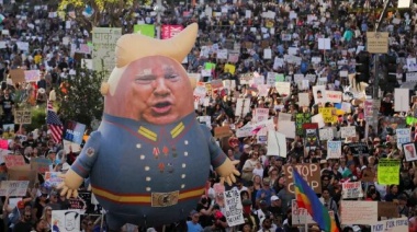 EEUU: masivas manifestaciones contra el gobierno de Donald Trump y Elon Musk