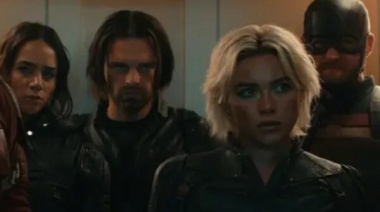 "Thunderbolts*": el escuadrón de antihéroes de Marvel con Florence Pugh, Sebastian Stan y David Harbour adelanta su estreno con un nuevo