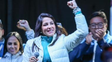 Luisa González es la favorita a ganar las elecciones en Ecuador, según las encuestas