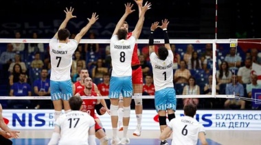 Argentina se llevó un gran triunfo ante Serbia por la Voleyball Nations League