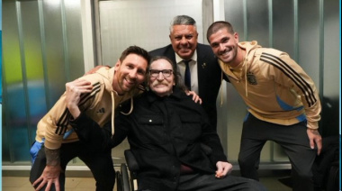 "Dios Te Bendiga": El Emotivo Saludo entre Lionel Messi y Charly García