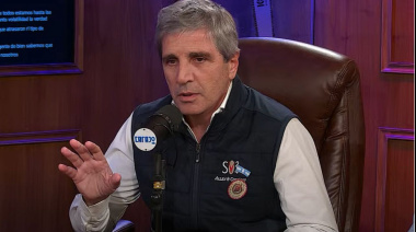 Caputo sobre la subida del dólar: "Vamos a vender hasta el último dólar"