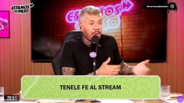 Marcelo Tinelli debutó en el streaming con "Estamos de Paso"