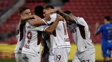 Lanús empata agónicamente 2-2 con la U de Chile en la ida de la semifinal