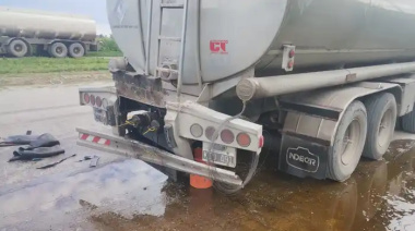 Camión derrama aceite en avenida Circunvalación