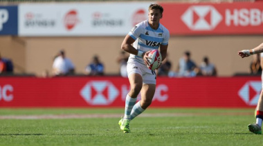 Los Pumas 7s Golearon 36-0 a Australia en Ciudad del Cabo
