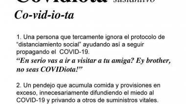 "Covidiota". la palabra que aprobó la RAE para describir a los negacionistas