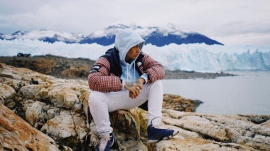 Con un streaming desde El Calafate, Duki consumó la presentación Desde el fin del mundo