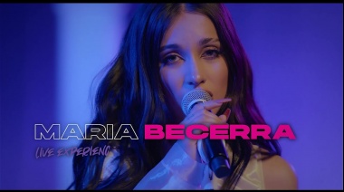 María Becerra subió un fragmento de su show en vivo por livestream: mirá "Dime Cómo Hago"