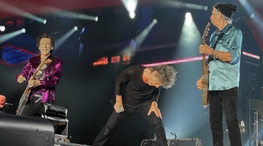 Mirá cómo fue la vuelta de Los Rolling Stones con el recuerdo de Charlie Watts