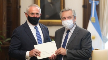 Alberto Fernández recibió las cartas credenciales del nuevo embajador de EEUU
