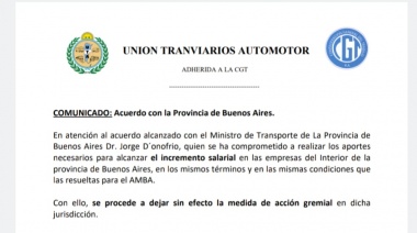 Se levanto el paro de colectivos en Necochea