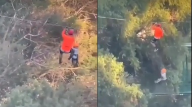 México: un nene de 6 años cayó al vacío desde una tirolesa