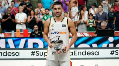 Campazzo, en su vuelta al Real Madrid: título y MVP en la final de la Supercopa