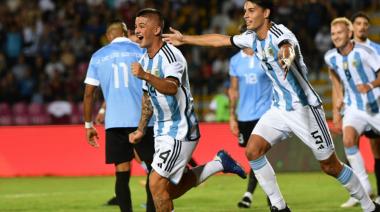 La Selección Argentina Sub 23 empató con Uruguay y accedió a la fase final del Preolímpico como líder de su grupo
