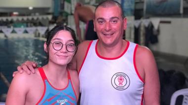 Guadalupe Angiolini se consagró campeona nacional juvenil en los 50 metros mariposa
