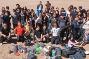 Estudiantes de Necochea y Quequén visibilizan la contaminación costera