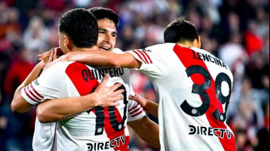 River se impuso ante San Martín (SJ) y volvió a la punta
