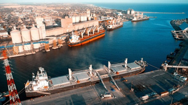 Intenso movimiento en Puerto Quequén: exportación de granos a Arabia Saudita, China y Asia