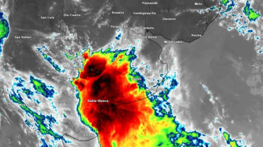 Se prevén ráfagas de hasta 90 km/h y posible granizo en la costa bonaerense
