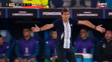 La tristeza de Costas: “Defraudé a mi gente”, tras la eliminación de Racing en Libertadores