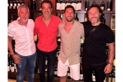 Furor por Messi en su primera salida en Miami: cena con Diego Torres y el beso de un hincha
