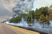 En medio de los incendios, las lluvias llevaron algo de alivio a Corrientes