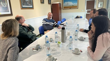 Vallota estuvo en La Dulce y se reunió con instituciones