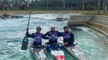 Manuel Trípano compitió en el Mundial de Canotaje en Londres