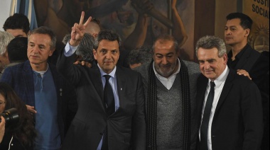 Massa se reúne con dirigentes sindicales para avanzar con modificaciones en Ganancias