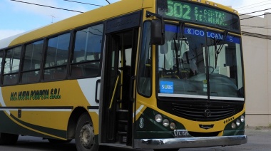 Por el aniversario de Necochea se modifican algunos recorridos y los menores de 10 años viajan gratis