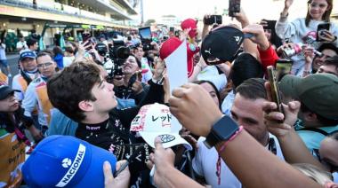 Colapinto inicia su actividad en el Gran Premio de México