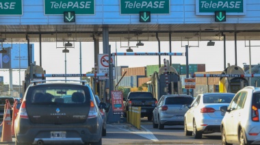 Desde este domingo, aumentan los peajes en rutas nacionales y accesos a la Ciudad de Buenos Aires