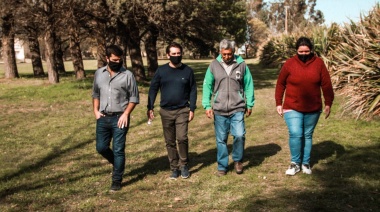 Proyectan la construccion del SUM de la Escuela Agropecuaria de Santamarina
