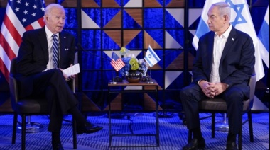 Biden llegó a Tel Aviv en medio del conflicto en Gaza