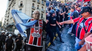 Marcha de los Jubilados: Hinchadas se Unen para Proteger a los Adultos Mayores en el Congreso
