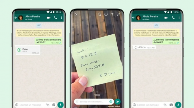 Whatsapp ahora permite enviar fotos y videos que pueden verse una sola vez