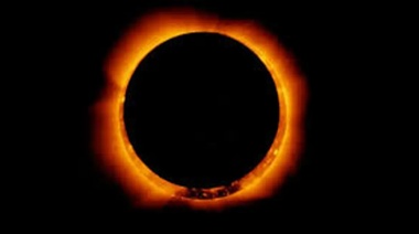 Un anillo de fuego iluminó el cielo argentino
