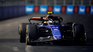 Franco Colapinto se prepara para el Gran Premio de Qatar en el Circuito Internacional de Lusail