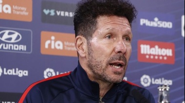 "No me gusta la falsedad y no comparto saludos con el DT rival", subrayó el "Cholo" Simeone