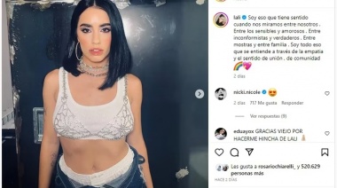 Lali Espósito dio un contundente mensaje sobre su sexualidad: “No soy ni voy a ser lo que otros quieren”