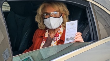 Se vacunó Mirtha Legrand