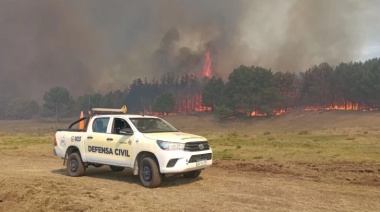 Alerta en Necochea: el índice de incendios forestales es "Muy Alto"