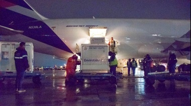 Argentina supera este lunes los 38,4 millones de vacunas recibidas durante la pandemia