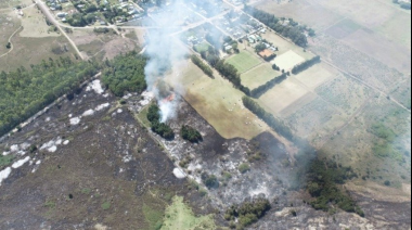 Incendios en las Sierras de Tandil