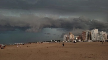 Tormentas, granizo y calor extremo en Necochea: alerta del SMN para este lunes